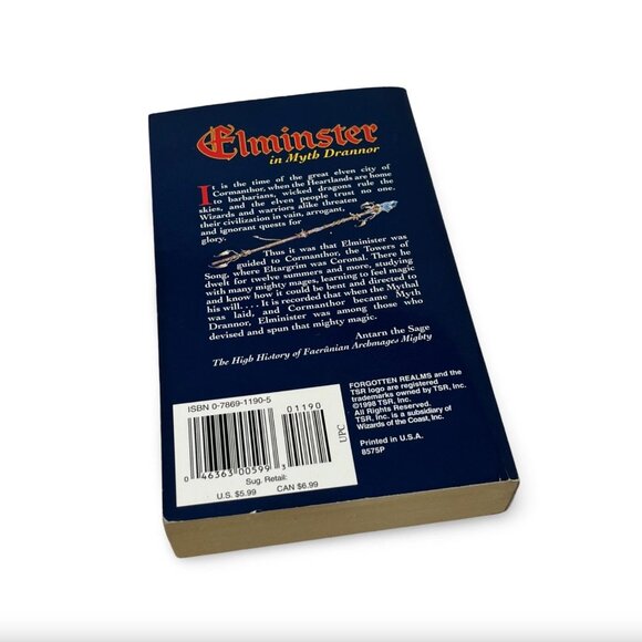 [2] Forgotten Realms ELMINSTER ~ MYTH DRANNOR + IN HELL by Ed Greenwood 1st Ed. - Picture 8 of 8